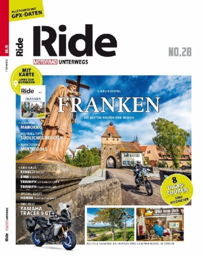 Buchcover und Innenansicht für das Buch: RIDE No. 28