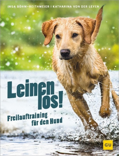 Buchcover und Innenansicht für das Buch: Leinen los! Freilauftraining für den Hund