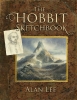 Buchcover und Innenansicht für das Buch: The Hobbit Sketchbook
