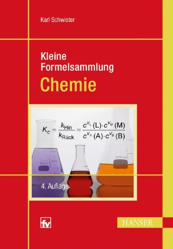 Buchcover und Innenansicht für das Buch: Kleine Formelsammlung Chemie