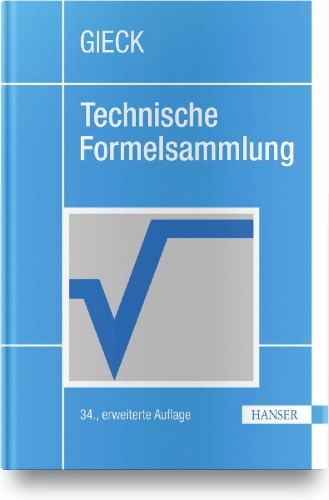 Buchcover und Innenansicht für das Buch: Technische Formelsammlung
