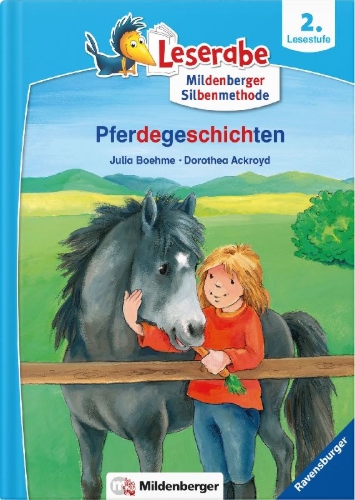 Buchcover und Innenansicht für das Buch: Leserabe - Pferdegeschichten