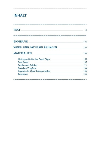 Buchcover und Innenansicht für das Buch: Faust I