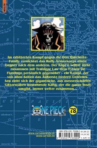 Buchcover und Innenansicht für das Buch: One Piece