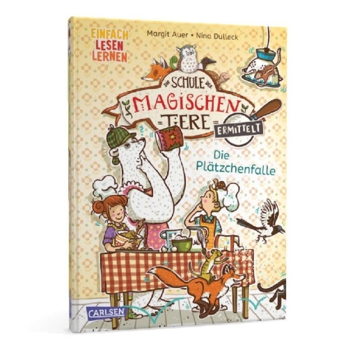 Buchcover und Innenansicht für das Buch: Die Schule der magischen Tiere ermittelt 6: Die Plätzchenfalle