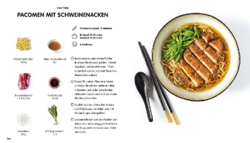 Buchcover und Innenansicht für das Buch: Super Einfach Ramen