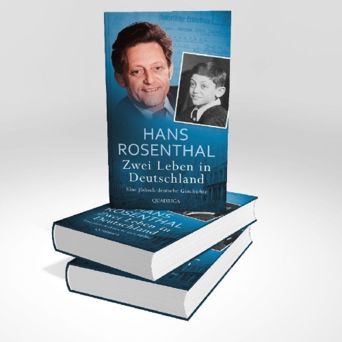 Buchcover und Innenansicht für das Buch: Zwei Leben in Deutschland