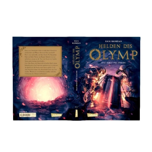 Buchcover und Innenansicht für das Buch: Helden des Olymp 04: Das Haus des Hades