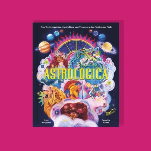 Buchcover und Innenansicht für das Buch: Astrologica