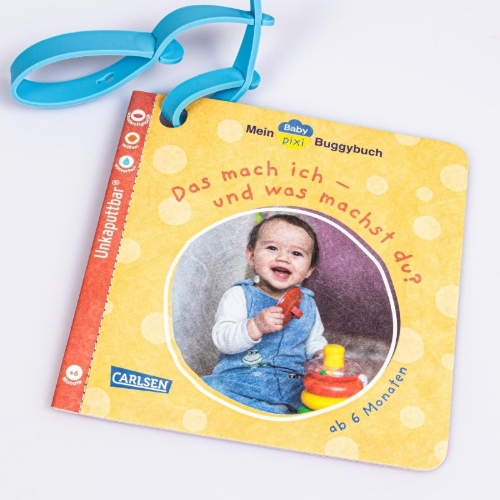 Buchcover und Innenansicht für das Buch: Baby Pixi (unkaputtbar) 159: Mein Baby-Pixi-Buggybuch: Das mach ich ... und was machst du?