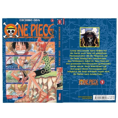 Buchcover und Innenansicht für das Buch: One Piece