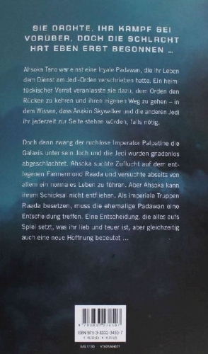 Buchcover und Innenansicht für das Buch: Star Wars: Ahsoka
