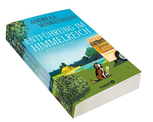 Buchcover und Innenansicht für das Buch: Entführung im Himmelreich
