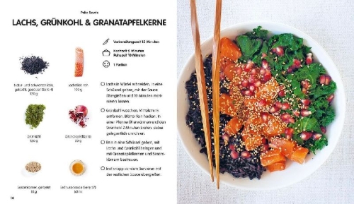 Buchcover und Innenansicht für das Buch: Super Einfach Bowls