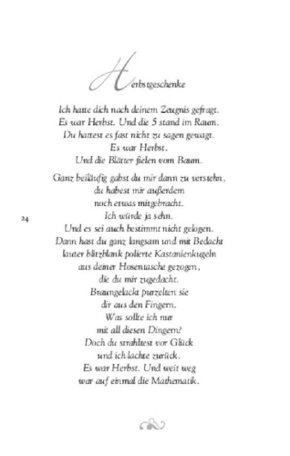 Buchcover und Innenansicht für das Buch: Ich wünsche dir Zeit