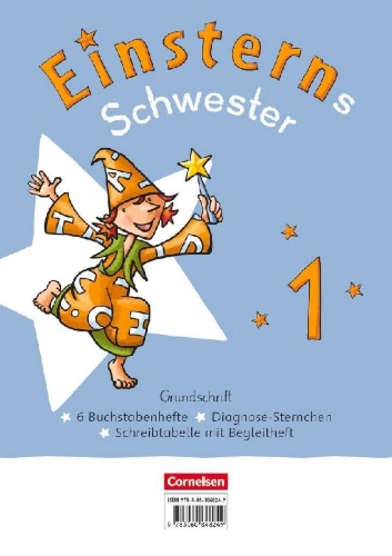 Buchcover und Innenansicht für das Buch: Einsterns Schwester - Erstlesen 1. Schuljahr. Grundschrift: 6 Buchstabenhefte im Paket