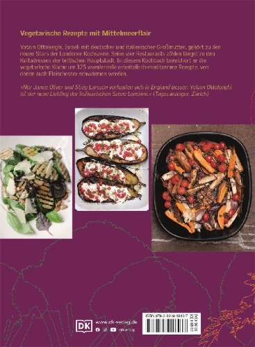 Buchcover und Innenansicht für das Buch: Genussvoll vegetarisch