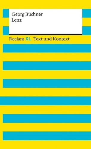 Buchcover und Innenansicht für das Buch: Lenz. Textausgabe mit Kommentar und Materialien