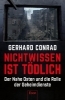 Buchcover und Innenansicht für das Buch: Nichtwissen ist tödlich