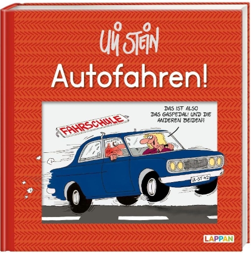 Buchcover und Innenansicht für das Buch: Autofahren!