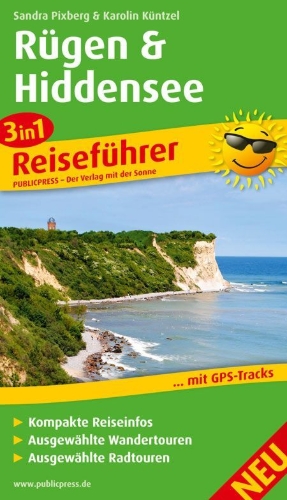 Buchcover und Innenansicht für das Buch: Rügen Hiddensee