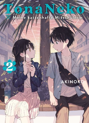 Buchcover und Innenansicht für das Buch: TonaNeko - Meine katzenhafte Mitschülerin 02
