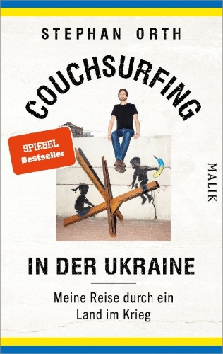 Buchcover und Innenansicht für das Buch: Couchsurfing in der Ukraine