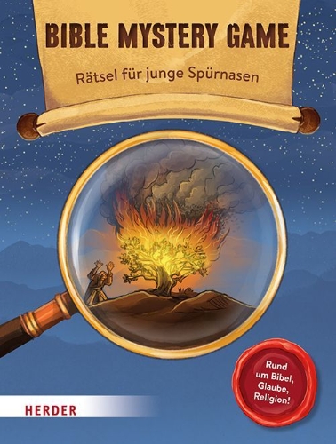 Buchcover und Innenansicht für das Buch: BIBLE MYSTERY GAME