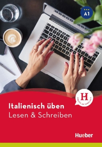 Buchcover und Innenansicht für das Buch: Italienisch üben - Lesen & Schreiben A1