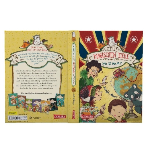 Buchcover und Innenansicht für das Buch: Die Schule der magischen Tiere 07: Wo ist Mr. M?