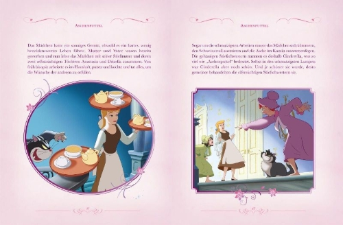 Buchcover und Innenansicht für das Buch: Disney: Das große goldene Buch der Prinzessinnen