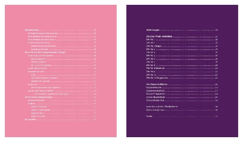 Buchcover und Innenansicht für das Buch: Restgarn-Remix - Kleidung stricken aus Wollresten