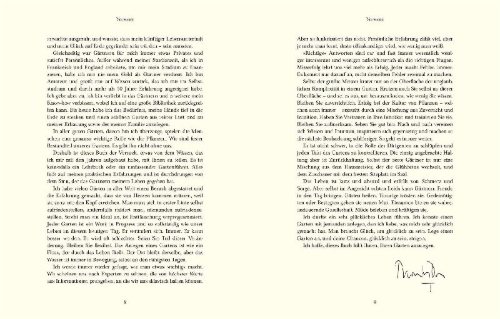 Buchcover und Innenansicht für das Buch: Über das Gärtnern