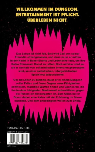 Buchcover und Innenansicht für das Buch: Dungeon Crawler Carl