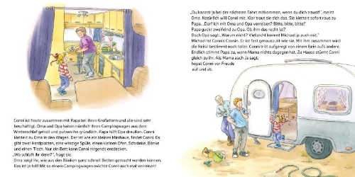 Buchcover und Innenansicht für das Buch: LESEMAUS 115: Conni traut sich was