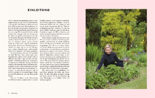 Buchcover und Innenansicht für das Buch: Gärtnern für wenig Geld