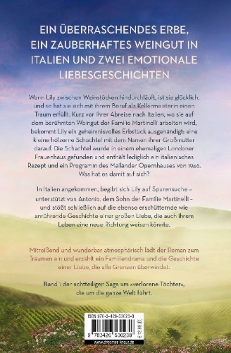 Buchcover und Innenansicht für das Buch: The Italian Daughter