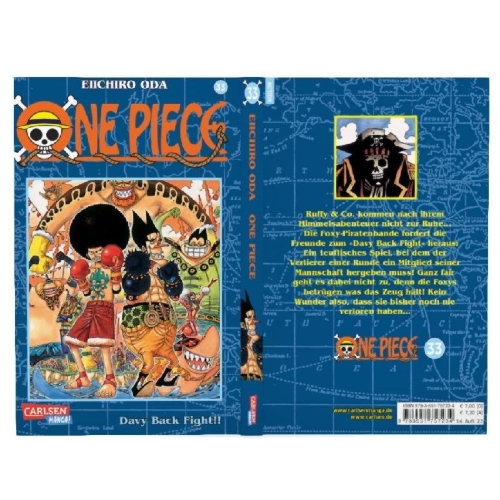 Buchcover und Innenansicht für das Buch: One Piece