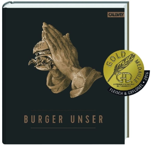 Buchcover und Innenansicht für das Buch: Burger Unser