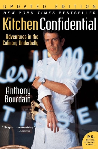 Buchcover und Innenansicht für das Buch: Kitchen Confidential