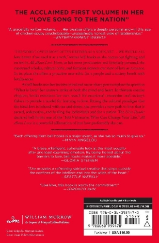 Buchcover und Innenansicht für das Buch: All about Love: New Visions