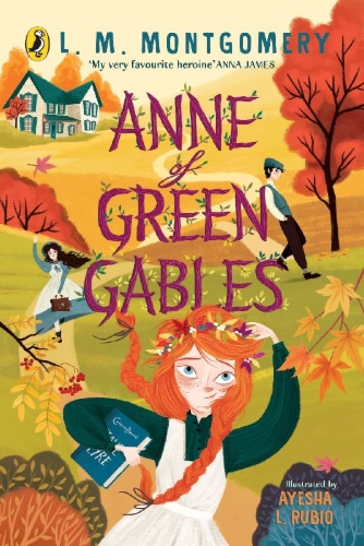 Buchcover und Innenansicht für das Buch: Anne of Green Gables. Illustrated Edition