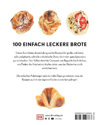Buchcover und Innenansicht für das Buch: Brot Brot Brot