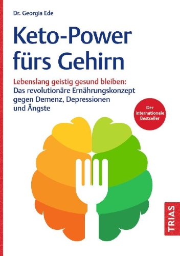 Buchcover und Innenansicht für das Buch: Keto-Power fürs Gehirn