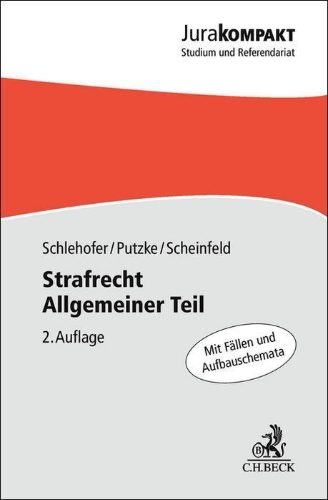 Buchcover und Innenansicht für das Buch: Strafrecht Allgemeiner Teil. Strafrecht AT