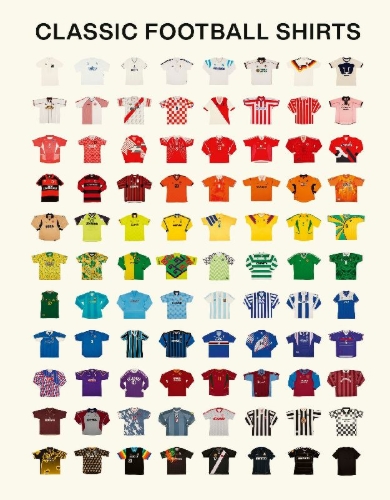 Buchcover und Innenansicht für das Buch: Classic Football Shirts
