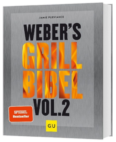 Buchcover und Innenansicht für das Buch: Weber's Grillbibel Vol. 2