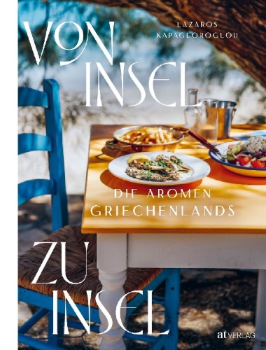 Buchcover und Innenansicht für das Buch: Von Insel zu Insel