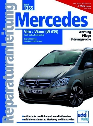 Buchcover und Innenansicht für das Buch: Mercedes-Benz Vito Viano (W639)