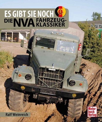 Buchcover und Innenansicht für das Buch: Fahrzeugklassiker der NVA